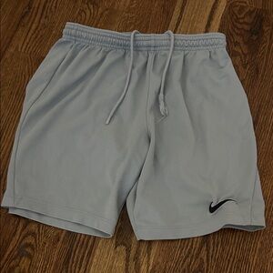 Nike Light Gray Athletic Shorts